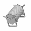 Twisted_Honeycomb_Recuperator | High-Quality CAD Model_60_30_degree_snapshot