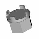 Aerator "Kantera" Removal Key | High-Quality CAD Model_60_30_degree_snapshot