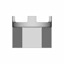 Aerator "Kantera" Removal Key | High-Quality CAD Model_90_0_degree_snapshot