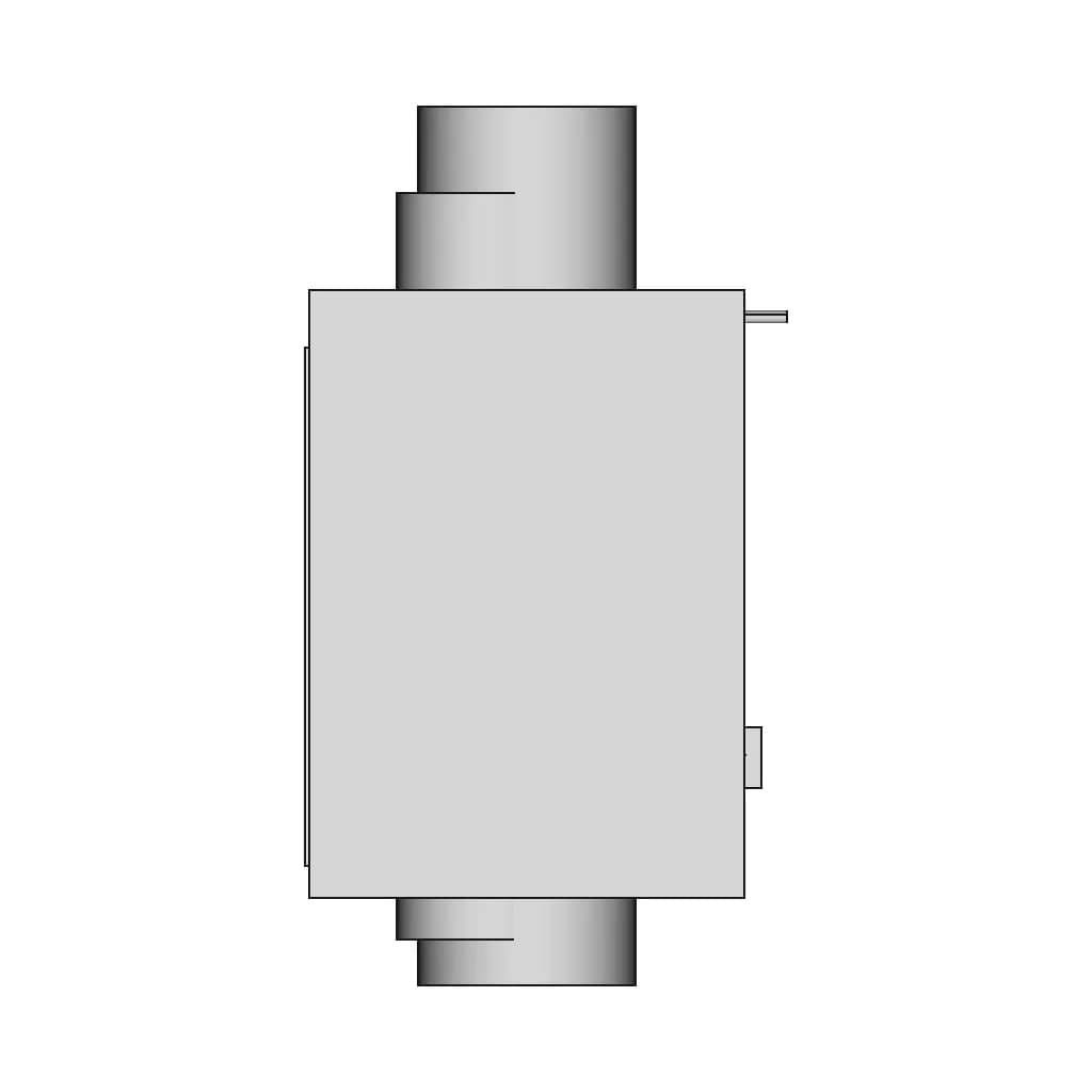 Vav (Variable Air Volume) Box - Standard Mechanical Component_90_0_degree_snapshot