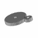 Multi Stage Velocity Reducer Spur Gearbox | High-Quality CAD Model_60_30_degree_snapshot