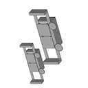 Simple Trapdoor - Downloadable CAD Representation_60_30_degree_snapshot