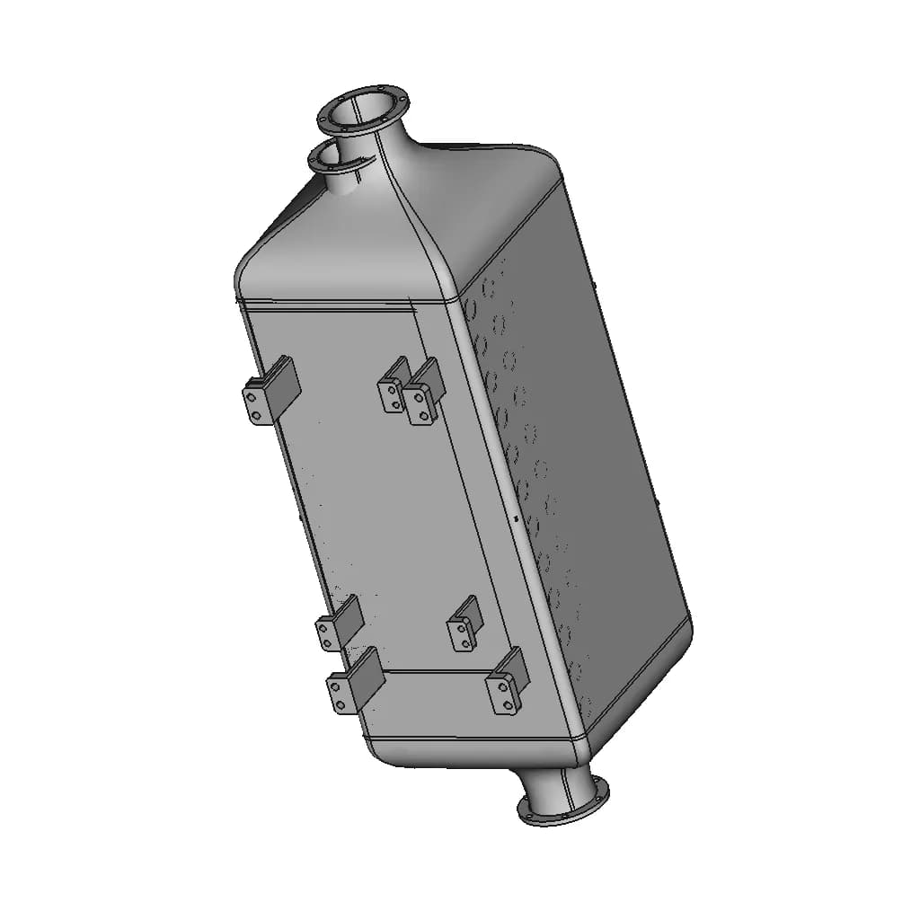 Nasa Challenge Heat Exchanger Schwarz P Surface Core - Downloadable CAD Representation_60_30_degree_snapshot
