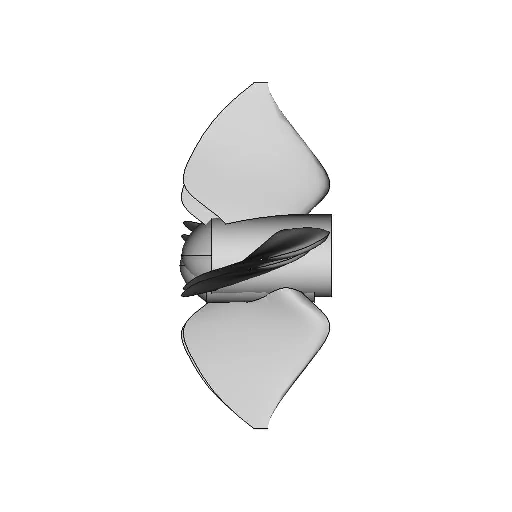 Marine Propeller - Downloadable CAD Representation_270_0_degree_snapshot