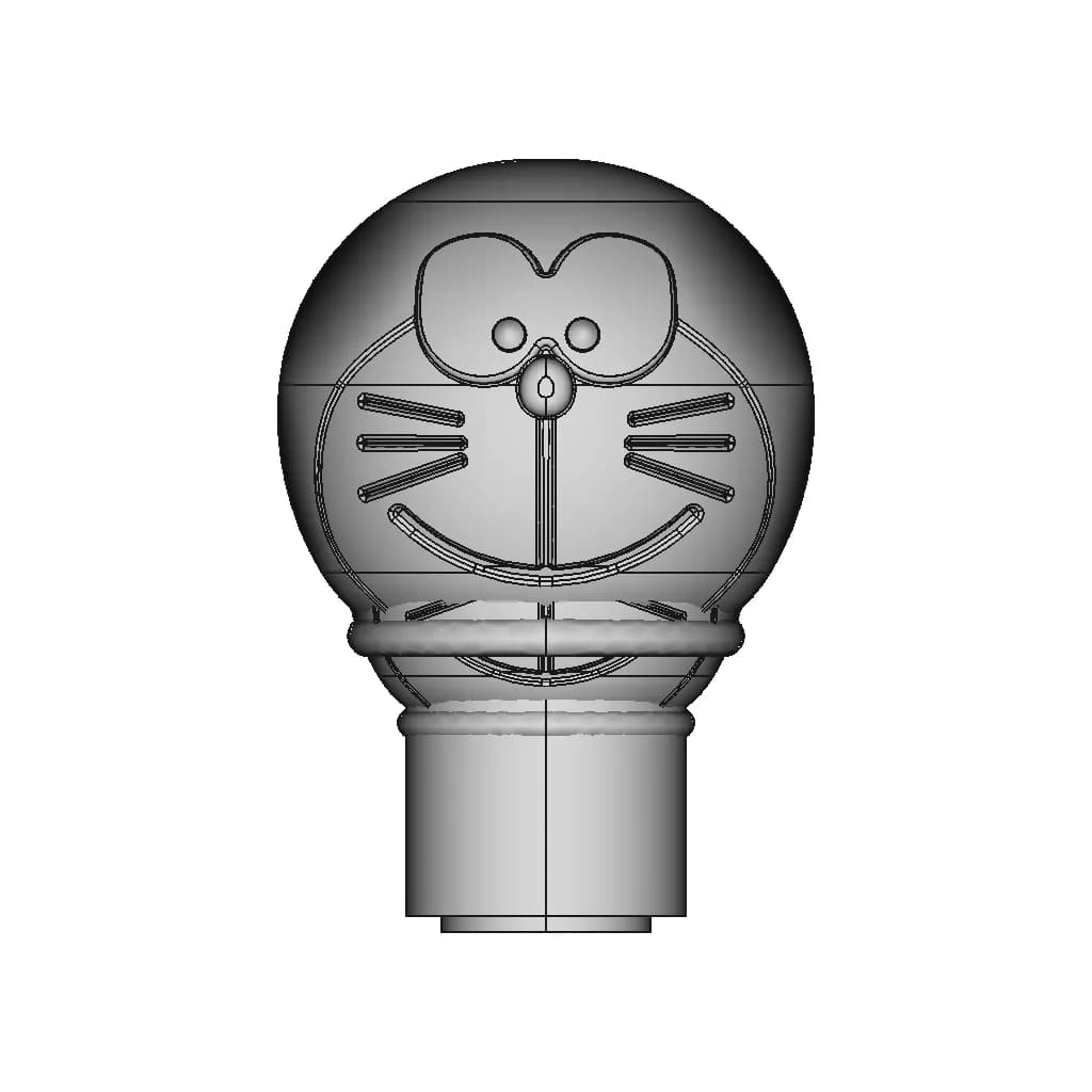 Doremon | High-Quality CAD Model_0_0_degree_snapshot