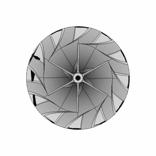 Turbine Blade - Downloadable CAD Representation