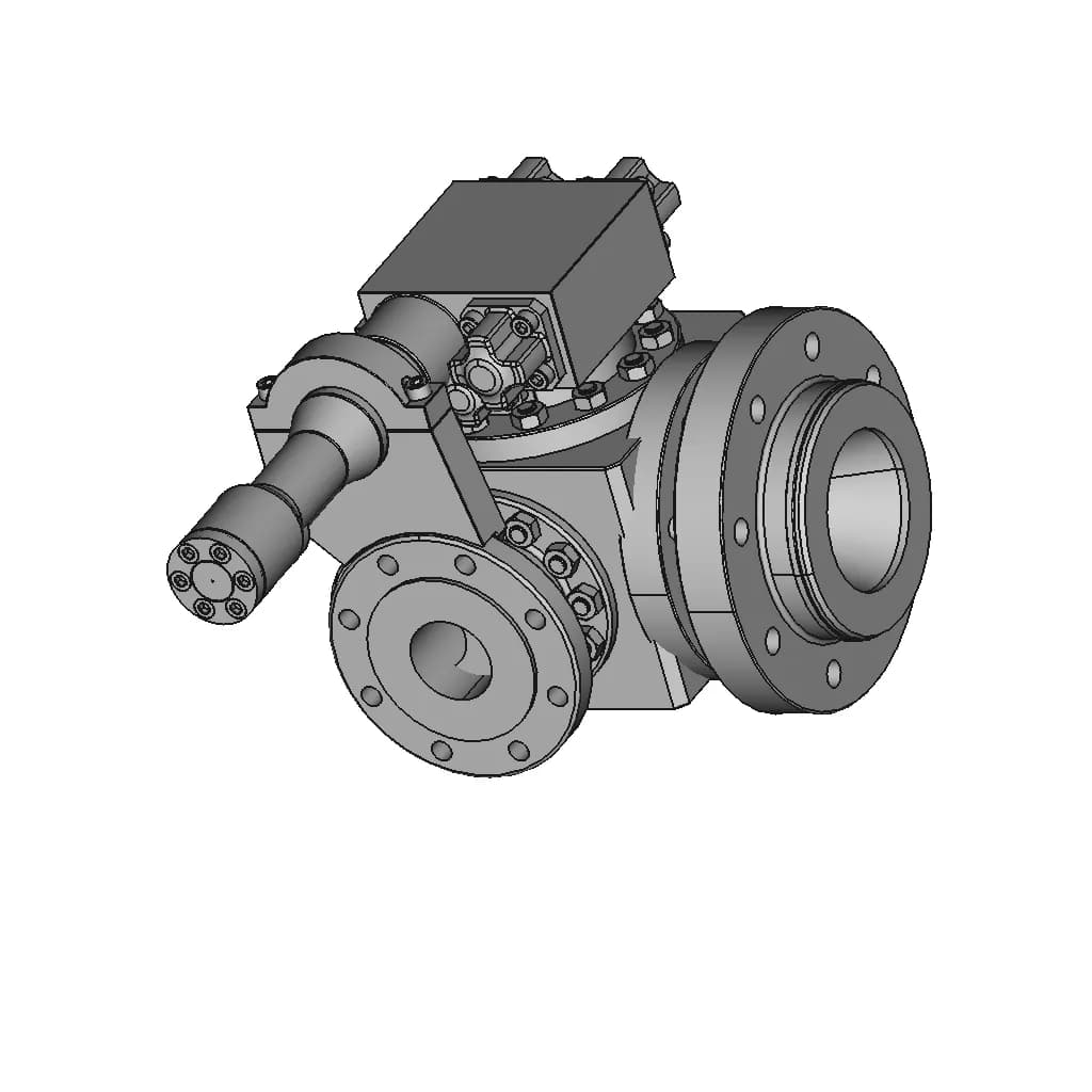 Weapons Handling Valve | 3D Engineering Design File_60_30_degree_snapshot