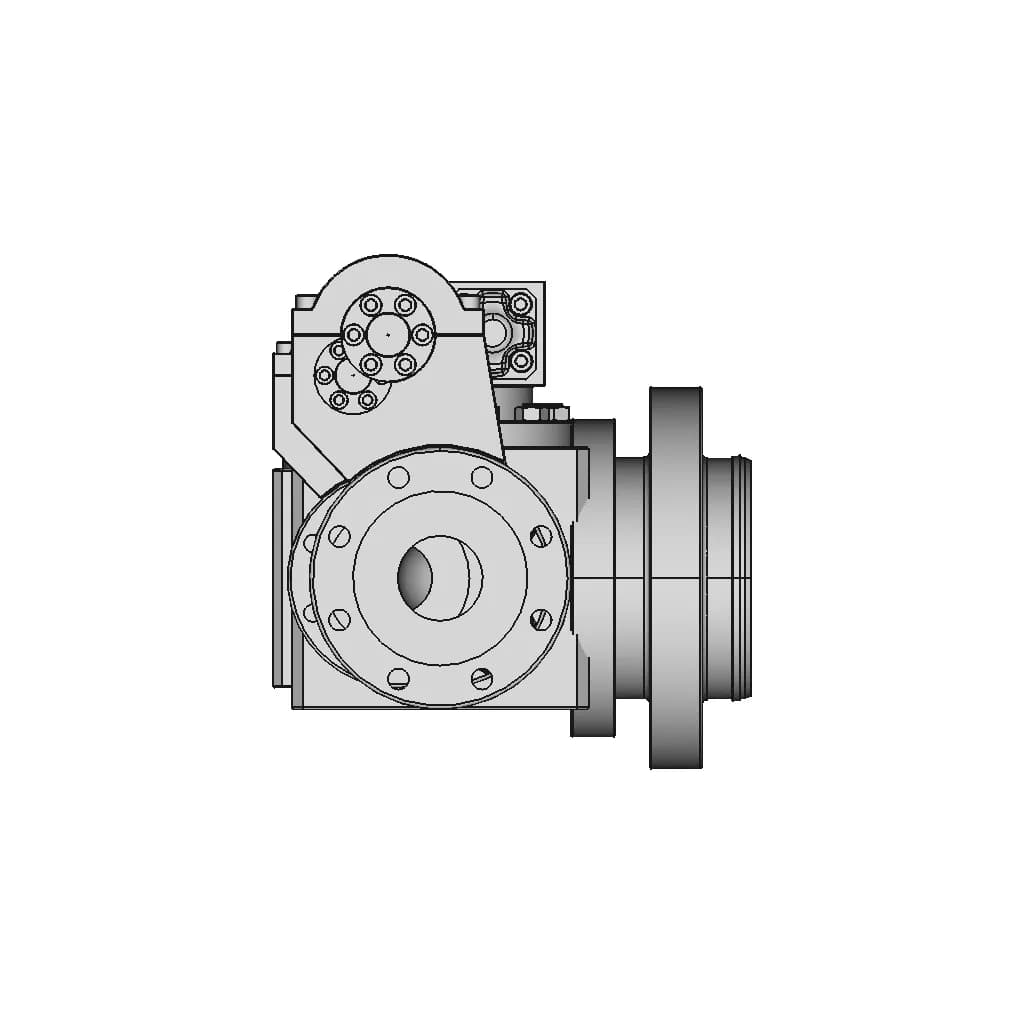 Weapons Handling Valve | 3D Engineering Design File_90_0_degree_snapshot