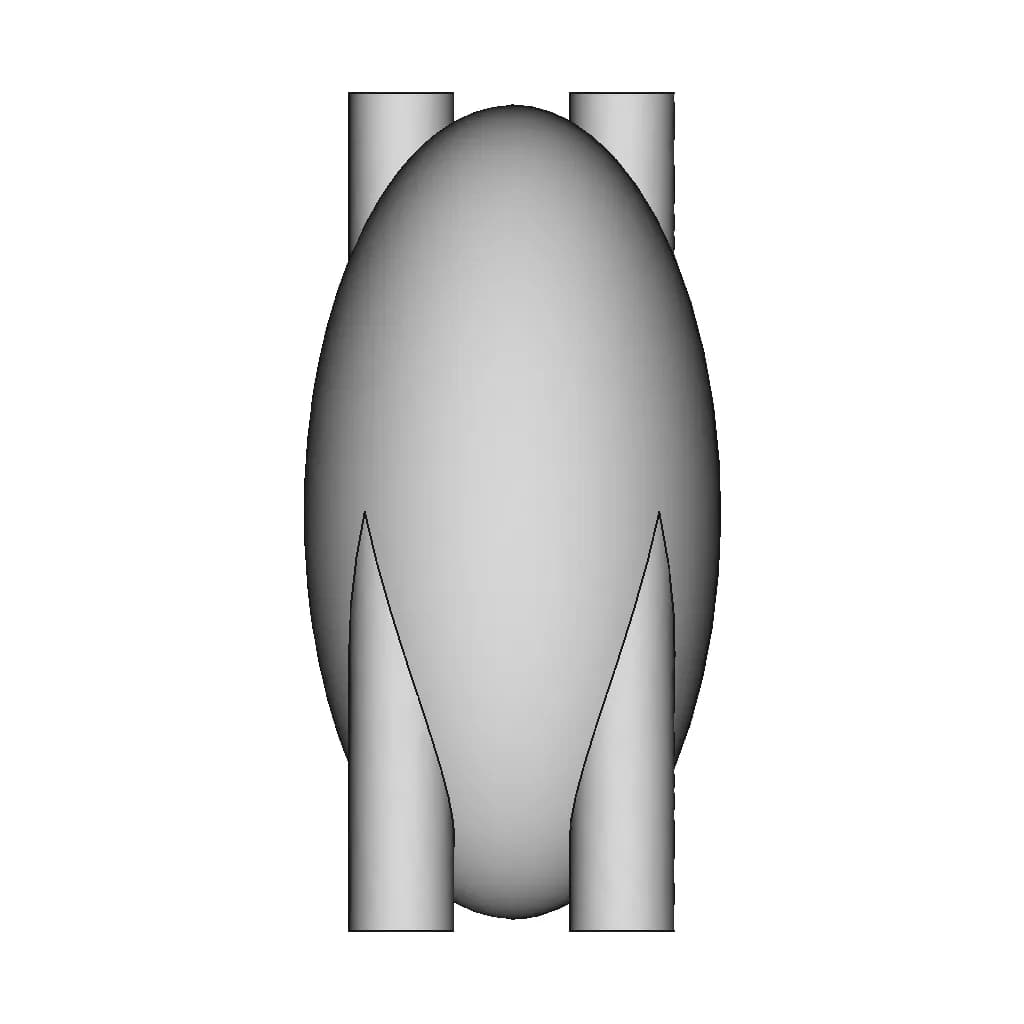 Aether - Algorithmically Engineered Thermal Recuperator | High-Quality CAD Model_0_0_degree_snapshot
