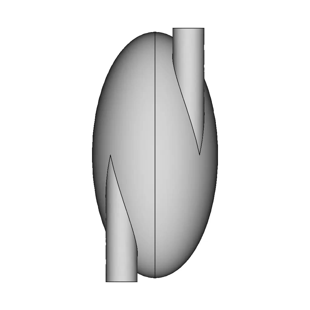 Aether - Algorithmically Engineered Thermal Recuperator | High-Quality CAD Model_0_90_degree_snapshot