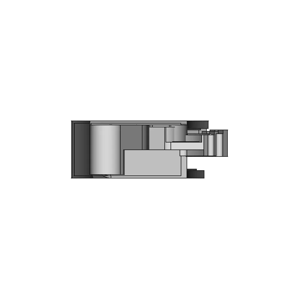 The Trigger Of The Gasoline Cutter | High-Quality CAD Model_270_0_degree_snapshot