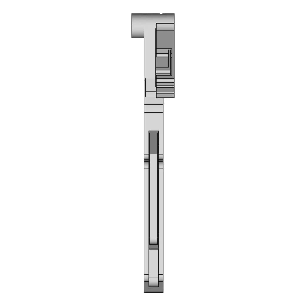 The Trigger Of The Gasoline Cutter | 3D Engineering Design File_0_270_degree_snapshot