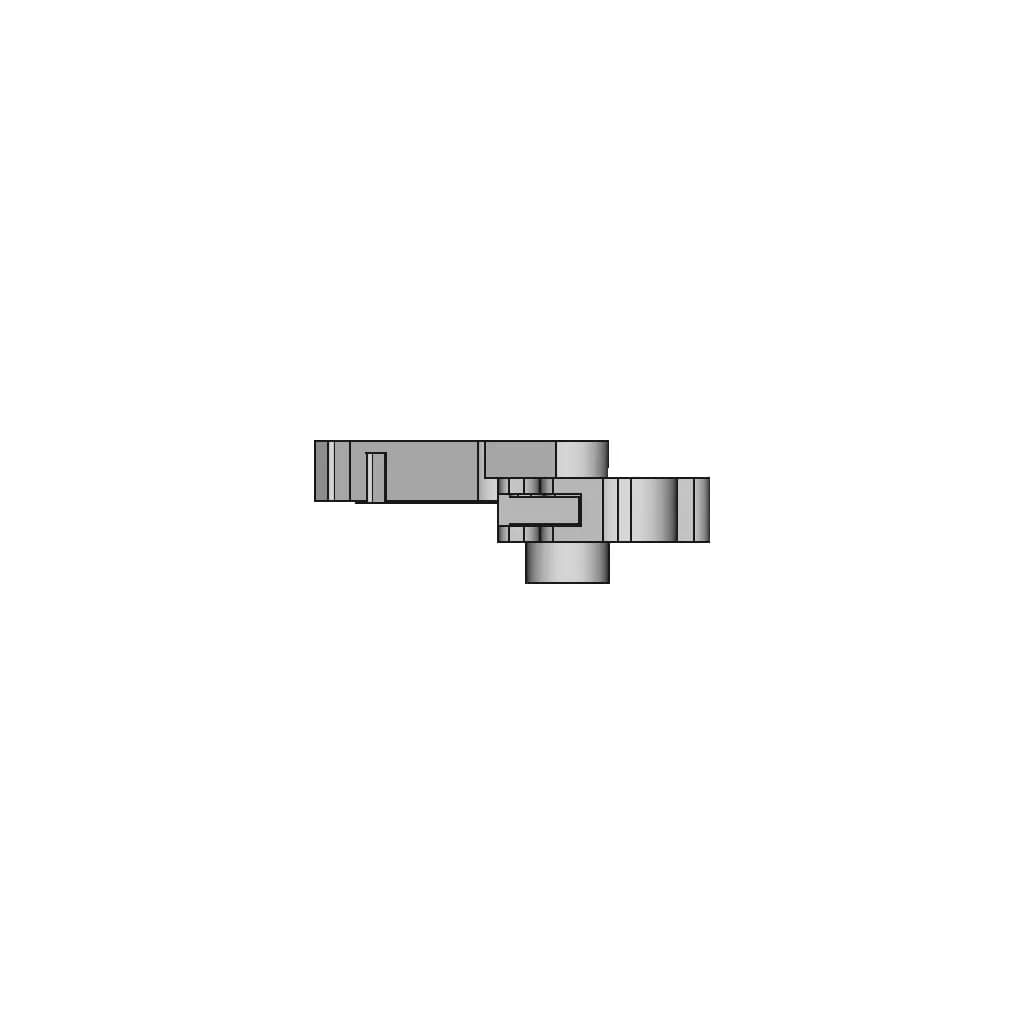 The Trigger Of The Gasoline Cutter | 3D Engineering Design File_90_0_degree_snapshot