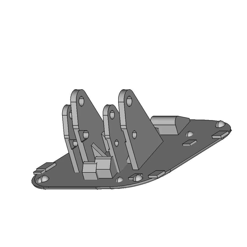 Vw Headlight Washer Nozzle Cover | 3D Engineering Design File_60_30_degree_snapshot