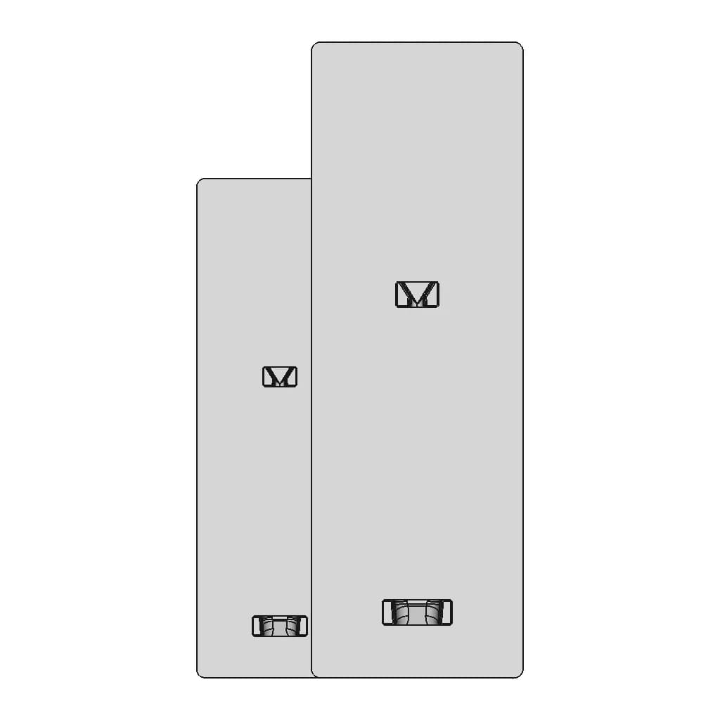 Gridfinity Bjørklund Amitto Universal Slicer Holder | High-Quality CAD Model_0_0_degree_snapshot