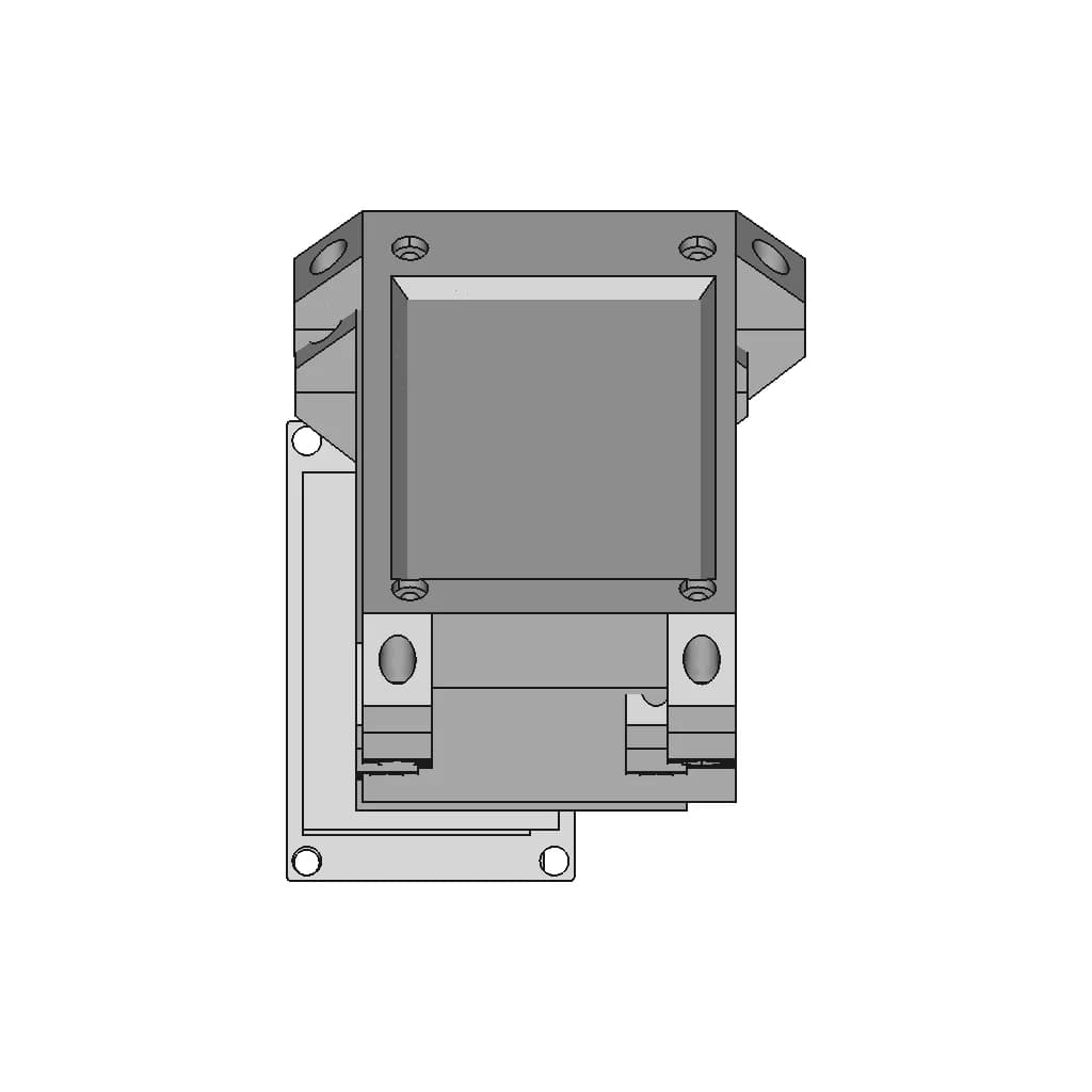 Kp3S Pro Btt Pie Lazy Mod - Downloadable CAD Representation_0_0_degree_snapshot