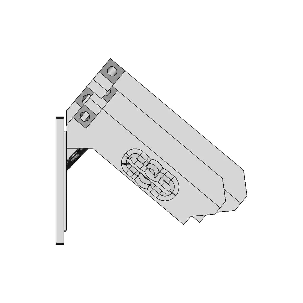 Kp3S Pro Btt Pie Lazy Mod - Downloadable CAD Representation_0_270_degree_snapshot