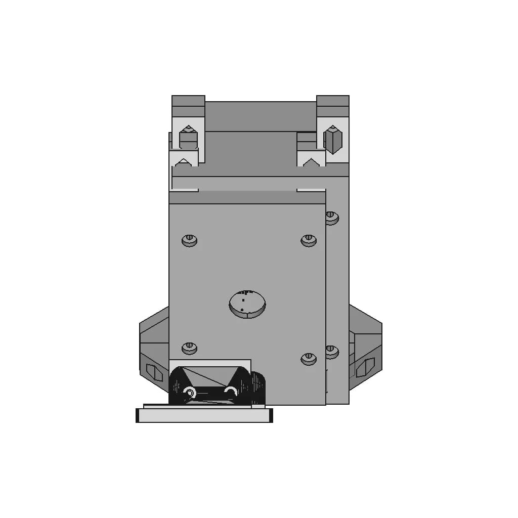 Kp3S Pro Btt Pie Lazy Mod - Downloadable CAD Representation_90_0_degree_snapshot
