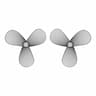 Three Blade Propeller Left Right - Downloadable CAD Representation_0_0_degree_snapshot