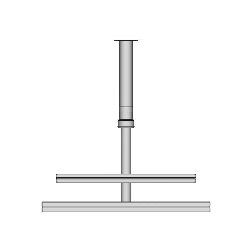 Telescopic_Table_700_800 | 3D Engineering Design File_270_0_degree_snapshot