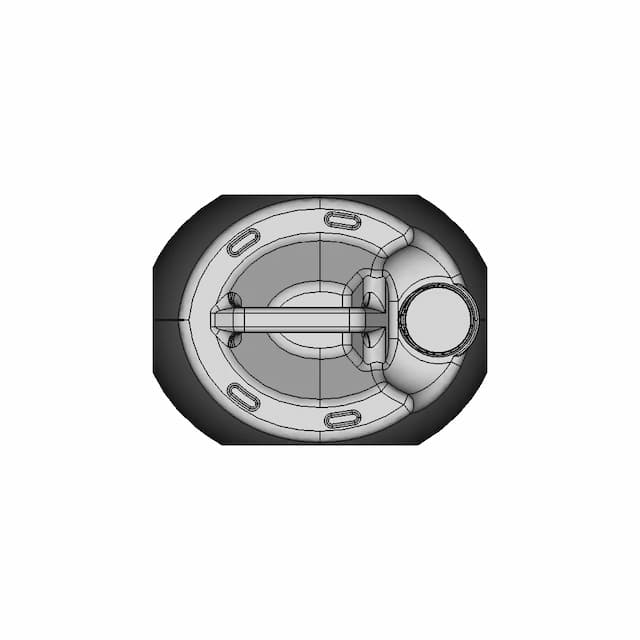 Fully Sized Bottle - Oildrum - Chemical Things Bottle - Downloadable CAD Representation