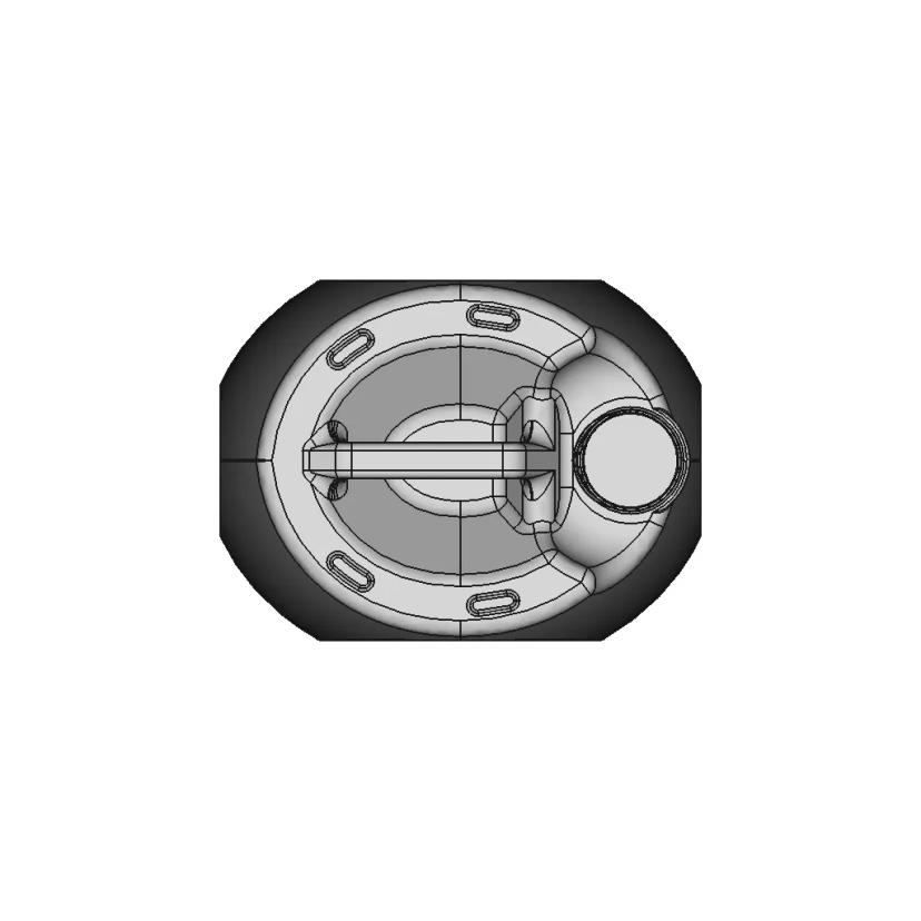 Fully Sized Bottle - Oildrum - Chemical Things Bottle - Downloadable CAD Representation