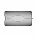 Fully Sized Bottle - Oildrum - Chemical Things Bottle - Downloadable CAD Representation_0_270_degree_snapshot