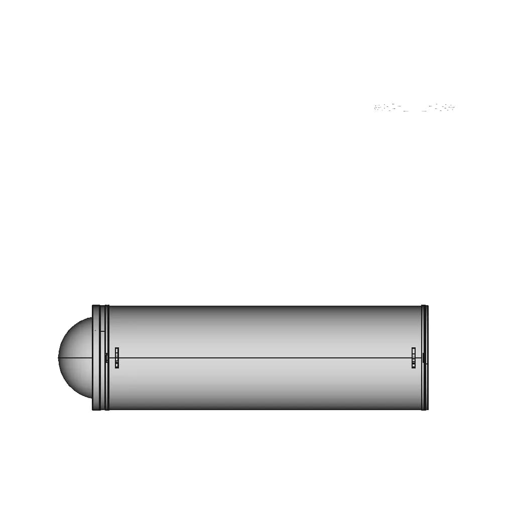 Pipe For Electronics 113Mm - Standard Mechanical Component_0_0_degree_snapshot