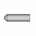 Pipe For Electronics 113Mm - Standard Mechanical Component_270_0_degree_snapshot