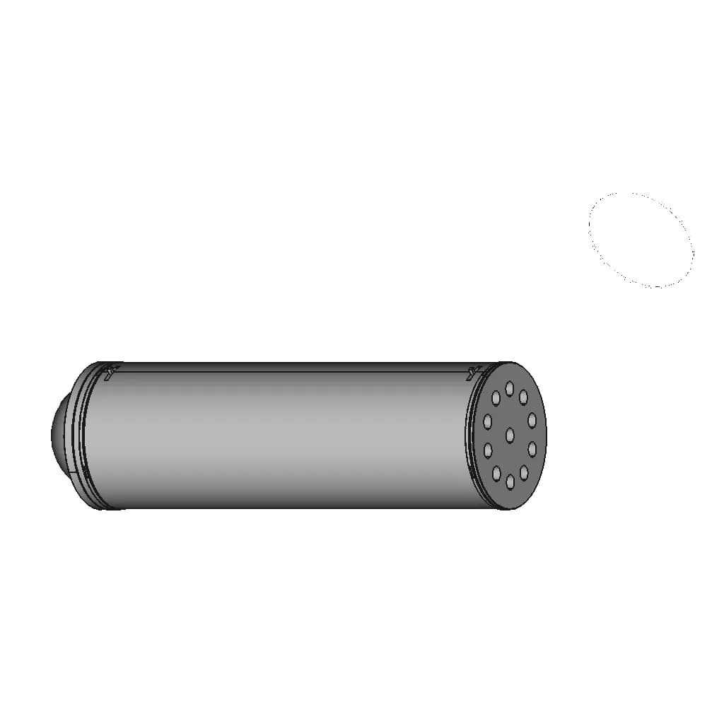 Pipe For Electronics 113Mm - Standard Mechanical Component_60_30_degree_snapshot