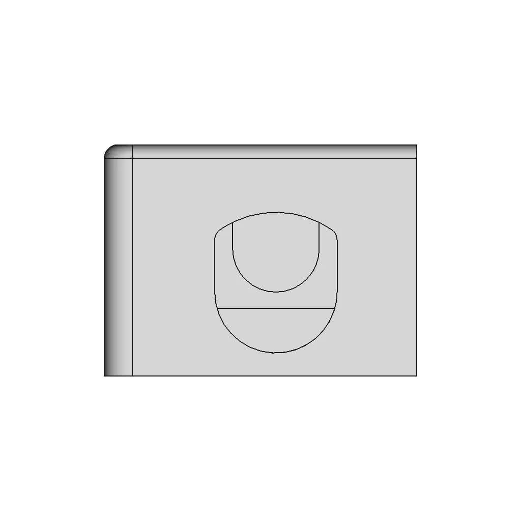 Iso 1161 Corner Castings For Containers - Standard Mechanical Component_0_90_degree_snapshot