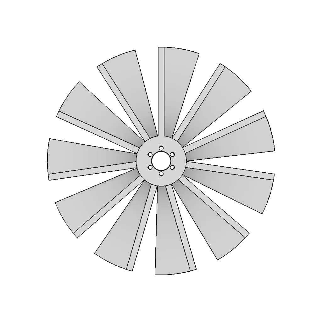 Propeller To Hdd Motor | High-Quality CAD Model_0_0_degree_snapshot