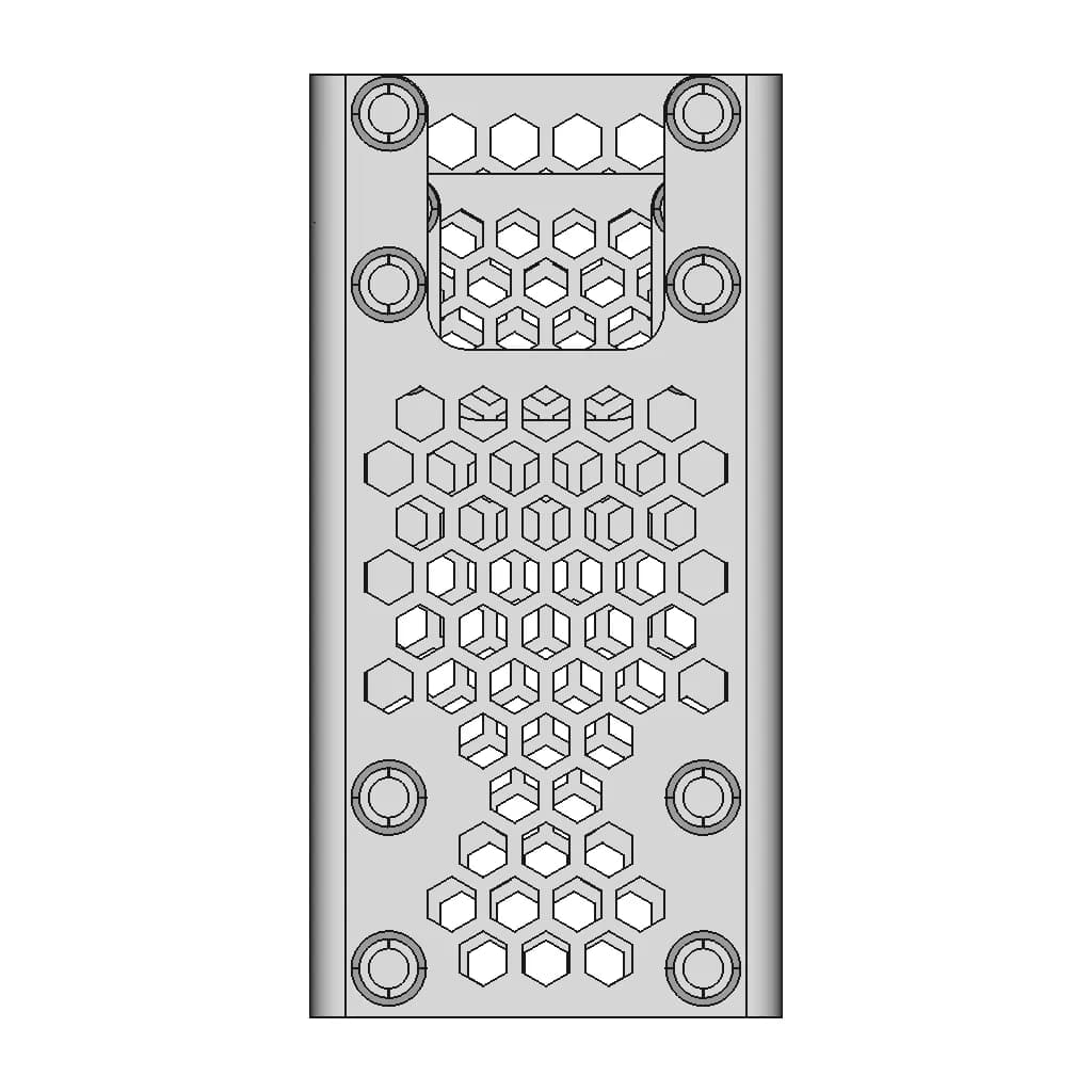 Anycubic S1 Kobra Magnet Waste Basket - Standard Mechanical Component_0_0_degree_snapshot