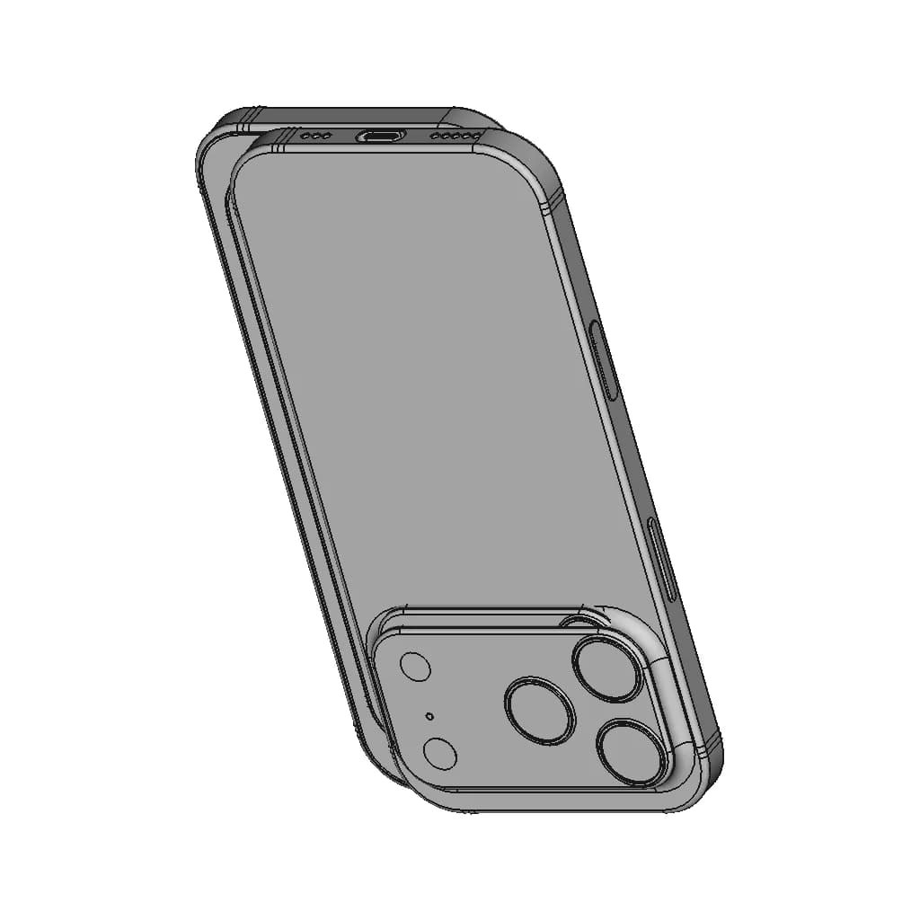 Iphone 17 Pro Max - Downloadable CAD Representation_60_30_degree_snapshot
