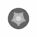 Parabiaugmented Truncated Dodecahedron | 3D Engineering Design File_270_0_degree_snapshot