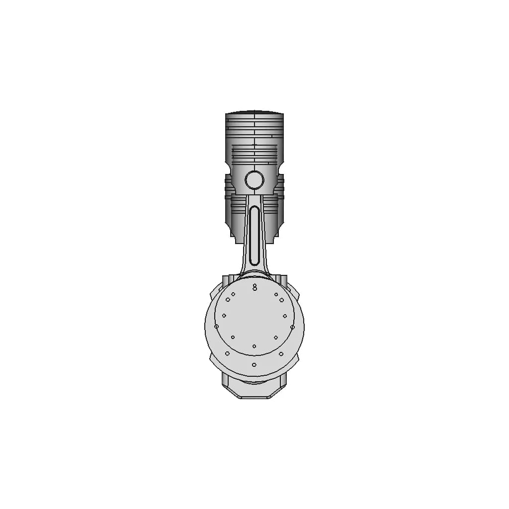 Engine(Dvigatel) | High-Quality CAD Model_0_0_degree_snapshot