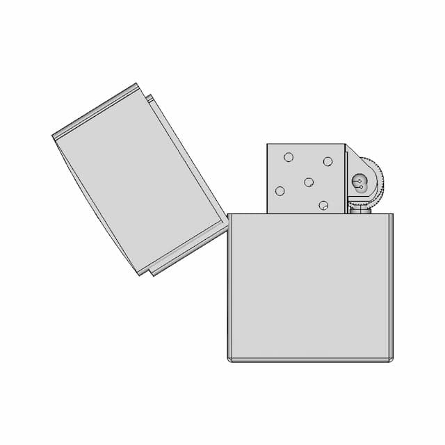 Zippo - Downloadable CAD Representation