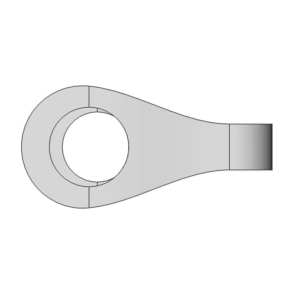 Key Ring Design 3D - Standard Mechanical Component_270_0_degree_snapshot