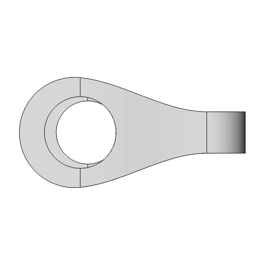 Key Ring Design 3D - Standard Mechanical Component_90_0_degree_snapshot