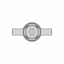 Martelo Da Chave De Impacto Com Adaptador De Bits 1/4" - Downloadable CAD Representation_0_270_degree_snapshot