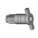 Martelo Da Chave De Impacto Com Adaptador De Bits 1/4" - Downloadable CAD Representation_60_30_degree_snapshot
