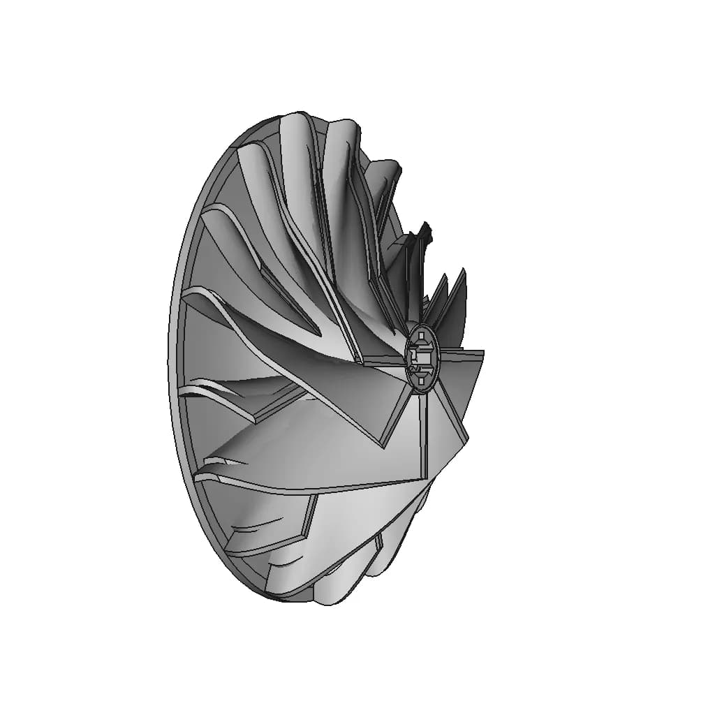 Sample Impeller - Downloadable CAD Representation_60_30_degree_snapshot