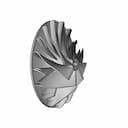 Sample Impeller - Downloadable CAD Representation_60_30_degree_snapshot