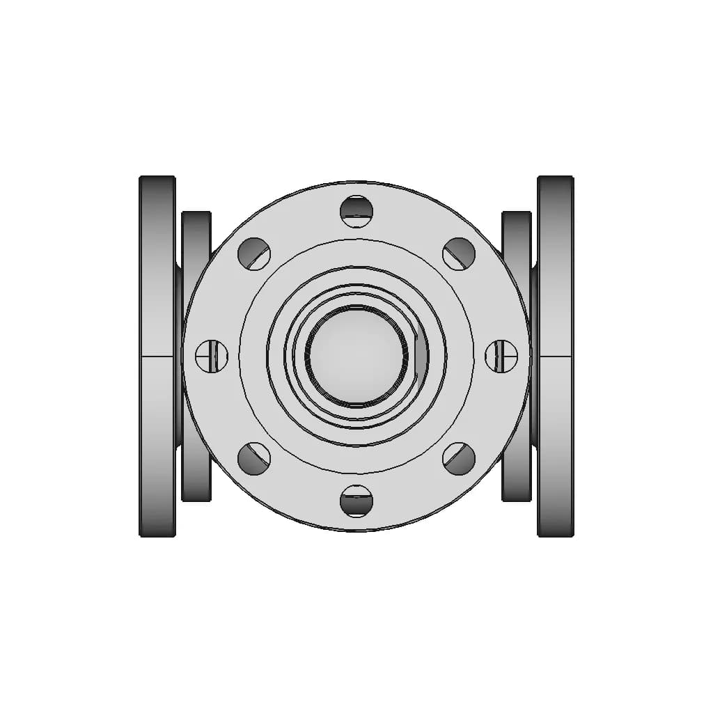 Water Flow Valve | 3D Engineering Design File_270_0_degree_snapshot