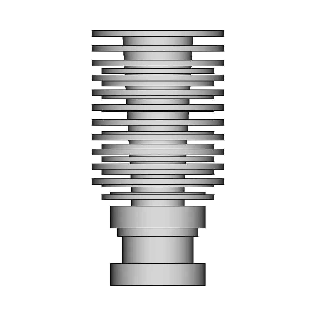 3D Printer Vulcano Hotend - Standard Mechanical Component_90_0_degree_snapshot
