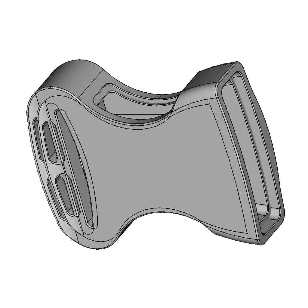 Buckle Body - Standard Mechanical Component_60_30_degree_snapshot