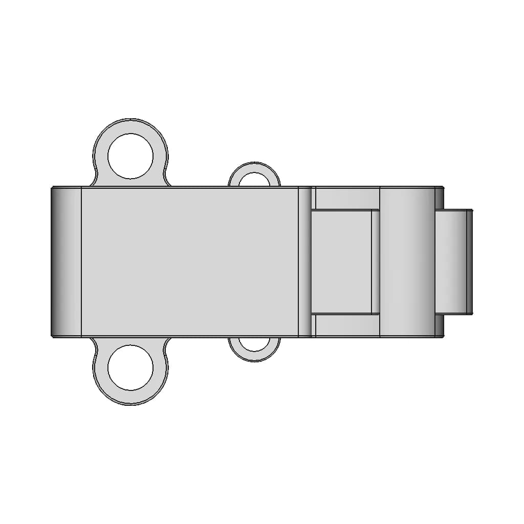 Snap Hook | High-Quality CAD Model_270_0_degree_snapshot