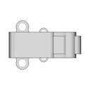 Snap Hook | High-Quality CAD Model_270_0_degree_snapshot