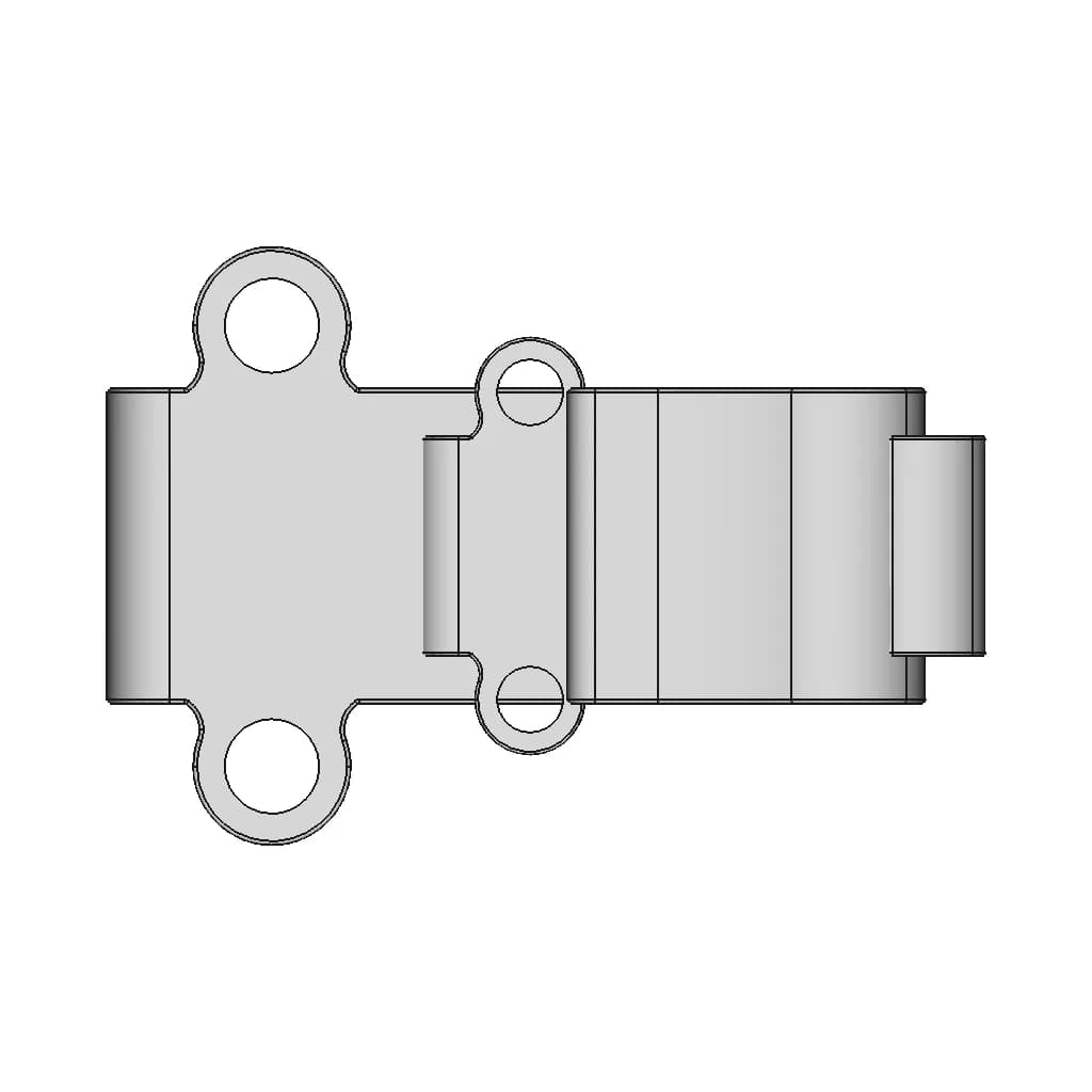 Snap Hook | High-Quality CAD Model_90_0_degree_snapshot