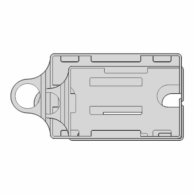 Id Card Holder - Downloadable CAD Representation